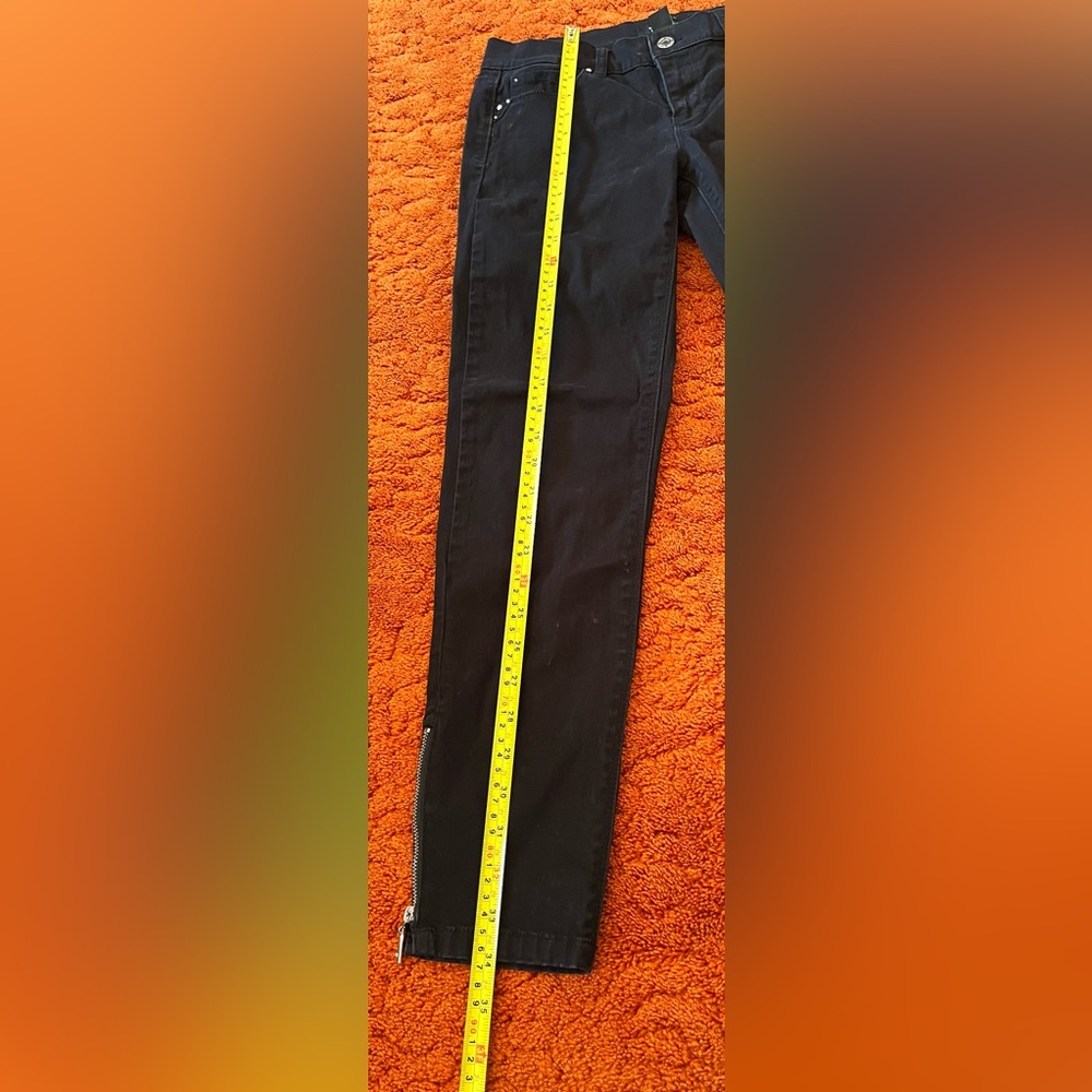 White House Black Market Skimmer Black Pants Women’s Size 6 - Picture 11 of 14